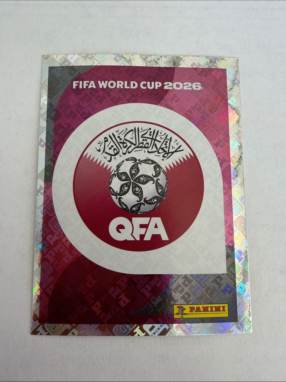 Panini  FIFA World Cup 2026 Sticker -QAT1
